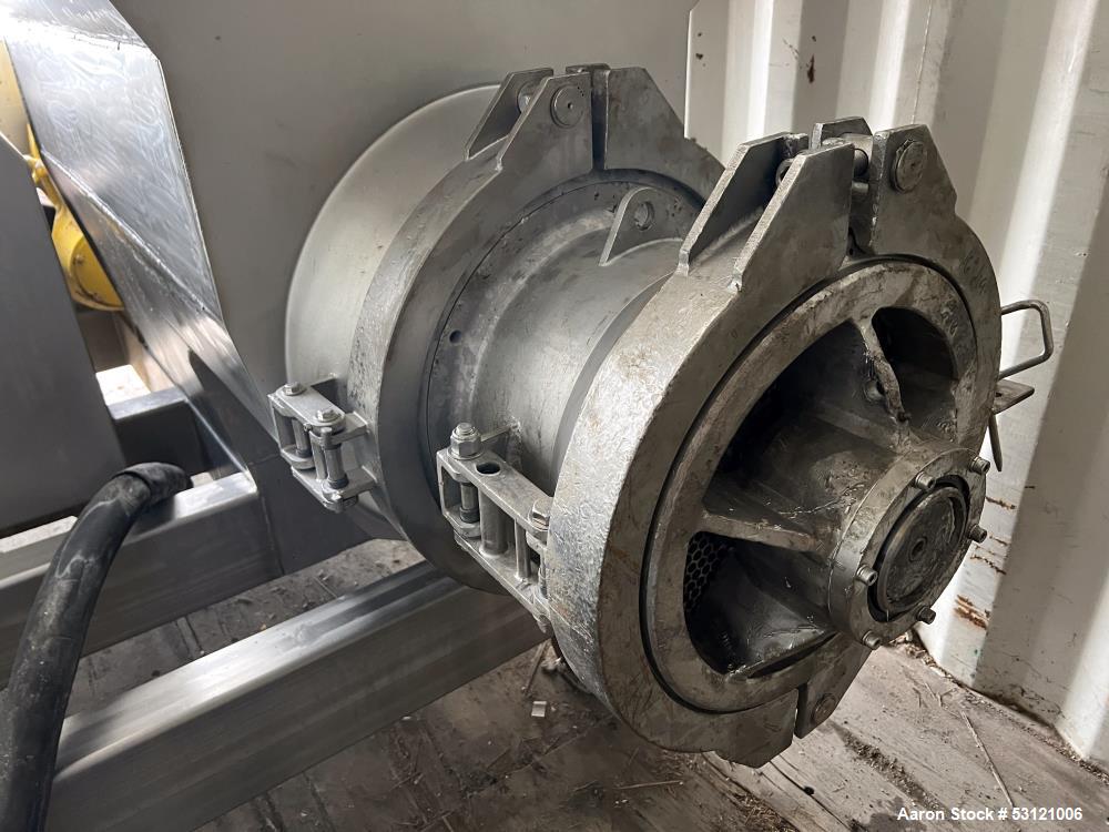 Used Wolfking Meat Grinder – 200 HP, Carbon Steel Crushing Screw