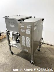 Used- Hollymatic Mixer Grinder, Model 180A , 304 Stainless Steel construction. 225lbs Capacity hopper, #52 grinder head. App...