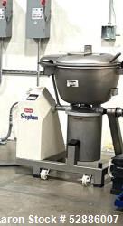 Used- Hobart Stephan Universal Cutter Mixer, Model VCM44. Maximum batch size 30 liter. 45 Liter stainless steel bowl. Bowl t...