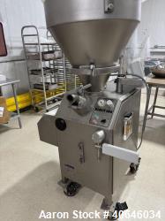 Used VEMAG Robot 500 Vacuum Filler with 821 Meatball Former – 2,500 kg/h, Stainless, Built 2016