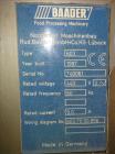 Used Baader Food Processing Machinery Soft Separator, Type 603, Stainless Steel. Approximate 6
