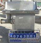 Used Butcher Boy Meat Grinder, Model A56.HF, 304 stainless steel. Top tray 49 1/2