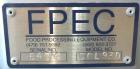 Used- Stainless Steel FPEC Food Processing Equipment Company Vacuum Stuffer, Mod