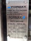 Used- Formax F-6 Patty Forming Machine, Model F-6