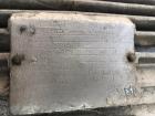 Used Griffith G-37.5/2 Ribbon Blender – 1500 lb Stainless Dual Shaft, Hydraulic Discharge, Load Cells