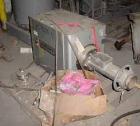 Used Hobart Stuffer, Model 4146. Galvanized Construction. Stainless steel sanitary product screw, 3