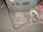 Used Hobart Stuffer, Model 4146. Galvanized Construction. Stainless steel sanitary product screw, 3