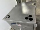 Used Hollymatic Mixer Grinder, Model 180A , 304 Stainless Steel construction. 225lbs Capacity hopper, #52 grinder head. Approximate 23-3/4