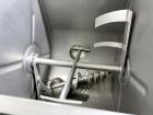 Used Hollymatic Mixer Grinder, Model 180A , 304 Stainless Steel construction. 225lbs Capacity hopper, #52 grinder head. Approximate 23-3/4