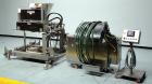 Used NuTEC Manufacturing Hydraulic Provatec 745 Patty Forming Machine. Approximately 15 to 65 strokes per minute, varies on portion size. Has hopper capacity of 400 pounds, usable mold plate area 16