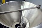 Used NuTEC Manufacturing Hydraulic Provatec 745 Patty Forming Machine. Approximately 15 to 65 strokes per minute, varies on portion size. Has hopper capacity of 400 pounds, usable mold plate area 16