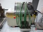Used NuTEC Manufacturing Hydraulic Provatec 745 Patty Forming Machine. Approximately 15 to 65 strokes per minute, varies on portion size. Has hopper capacity of 400 pounds, usable mold plate area 16