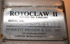 Used Reiser Rotoclaw II Stainless Steel Frozen Meat Block Breaker Flaker