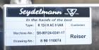 Unused- Seydelmann K 124 Vacuum-Cooking-Cutter, Model K 124 H AC8 VAK, 120 Liter capacity. Vacuum and cook capacity. All stainless steel construction. Multi speed Bowl and knives. Full set of knives,...