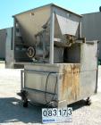 USED: Weiler Agitated Self-Feeding Grinder, model 1109. 304 stainless steel. Approximately 50 cubic foot tub with a 16