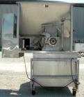 USED: Weiler Agitated Self-Feeding Grinder, model 1109. 304 stainless steel. Approximately 50 cubic foot tub with a 16