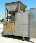USED: Weiler Agitated Self-Feeding Grinder, model 1109. 304 stainless steel. Approximately 50 cubic foot tub with a 16