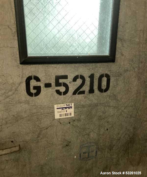 Used Pulverizing Machinery Co. Mikro 60 ACM Stainless Steel Pulverizer – 75 HP Air Classifying Mill