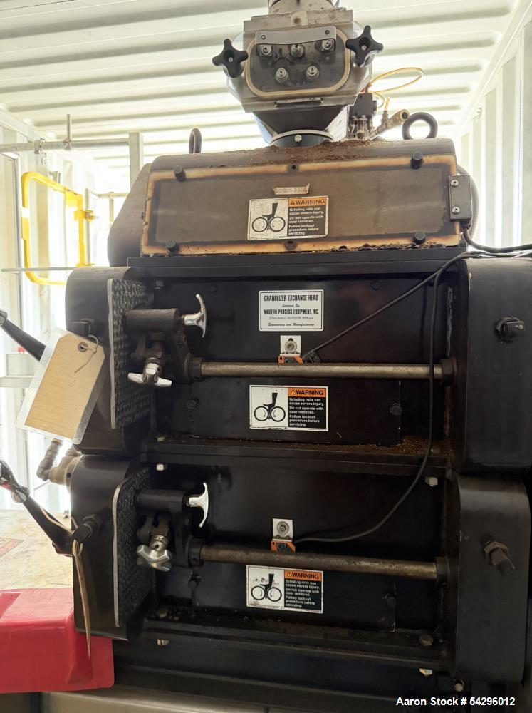 Used Modern Process Equipment 700FX Stacked Coffee Granulizer | High Capacity Industrial Coffee Grinder