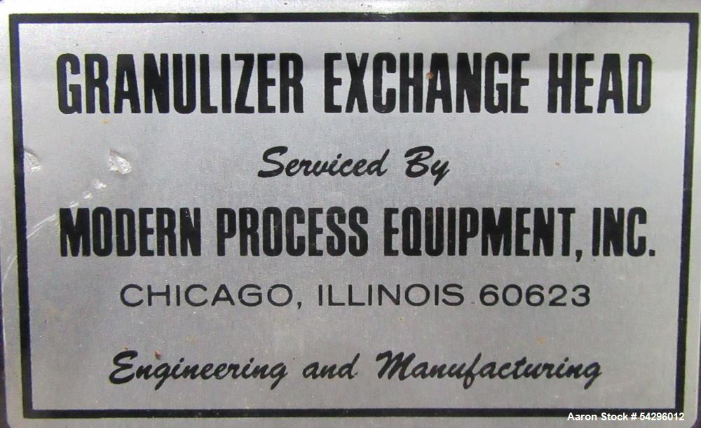 Used Modern Process Equipment 700FX Stacked Coffee Granulizer | High Capacity Industrial Coffee Grinder