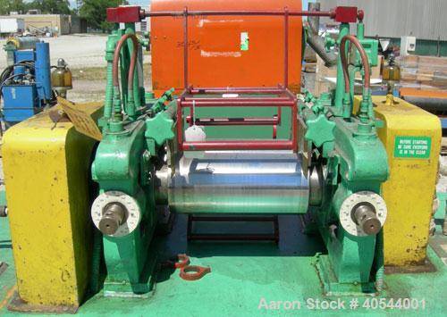 Used Bolling Horizontal Two Roll Mill