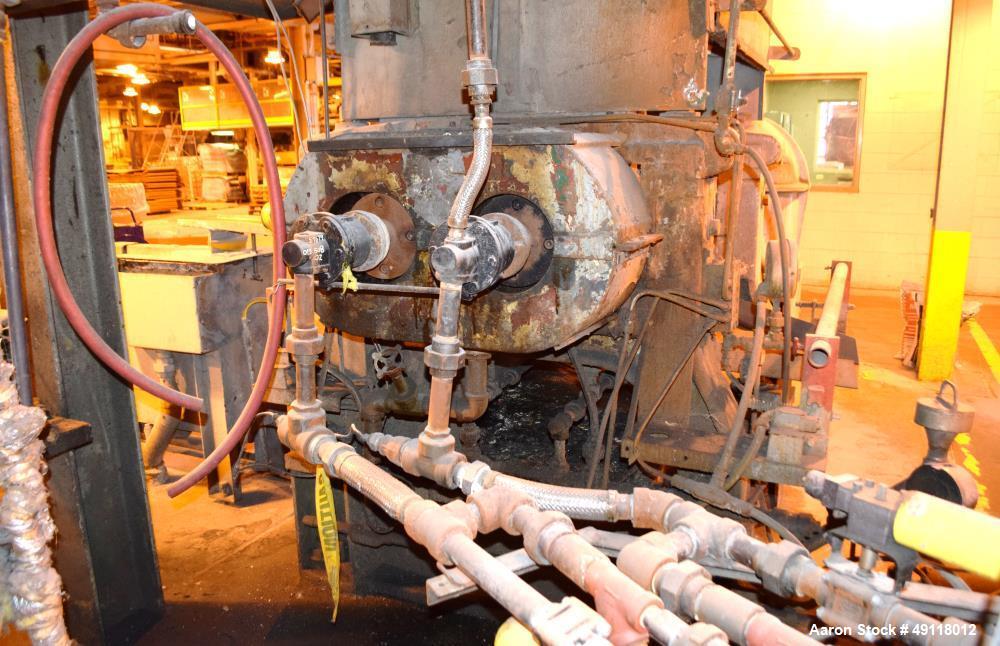 Used EEMCO Erie Machine & Manufacturing Horizontal Two Roll Mill