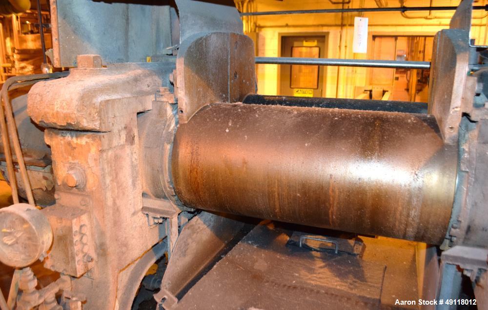 Used EEMCO Erie Machine & Manufacturing Horizontal Two Roll Mill