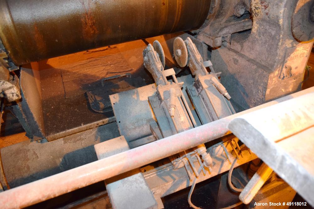 Used EEMCO Erie Machine & Manufacturing Horizontal Two Roll Mill
