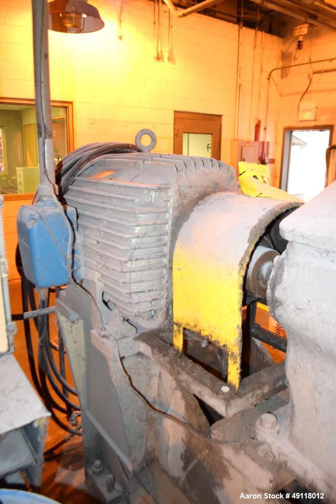 Used EEMCO Erie Machine & Manufacturing Horizontal Two Roll Mill