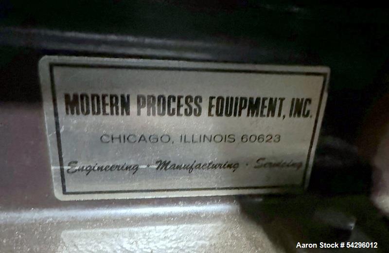 Used Modern Process Equipment Stacked Coffee Grinder, Model FX77.