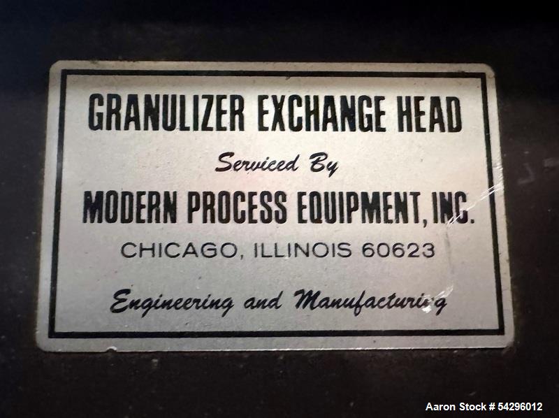 Used Modern Process Equipment Stacked Coffee Grinder, Model FX77.