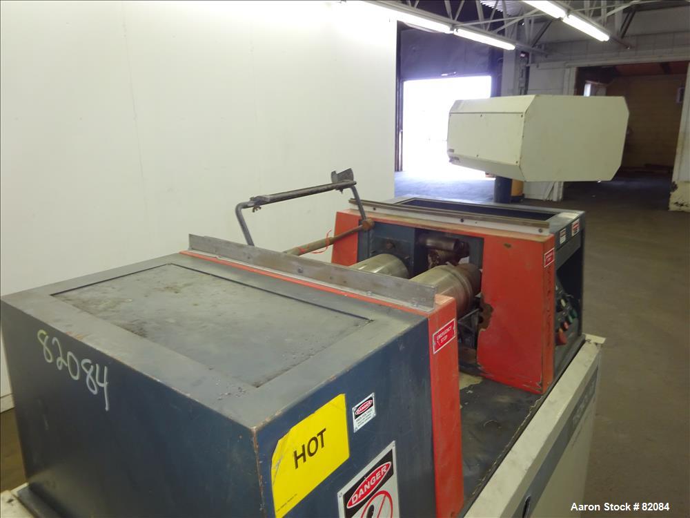 Used Farrel Technolab Polymill 150L Horizontal Two Roll Mill