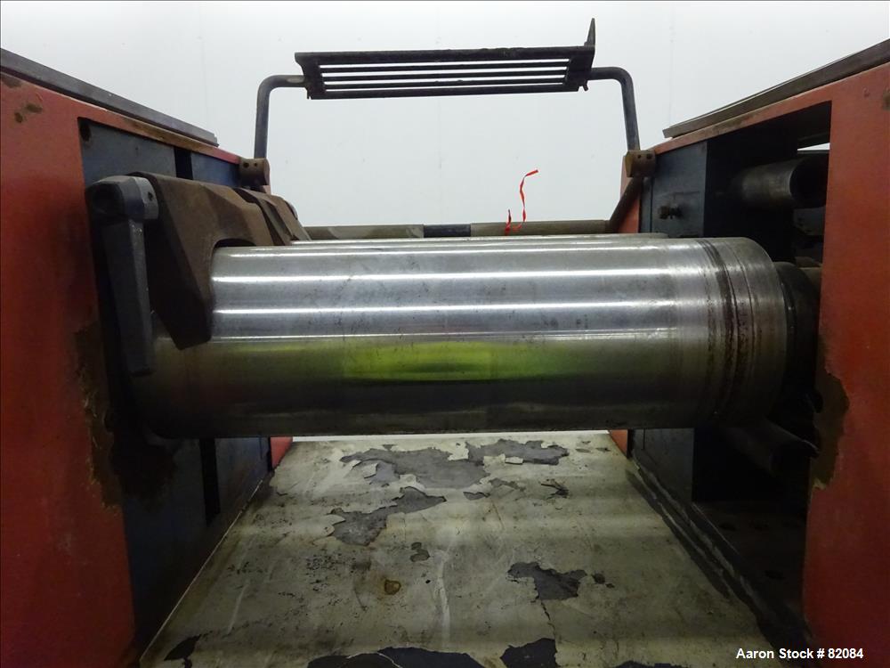 Used Farrel Technolab Polymill 150L Horizontal Two Roll Mill