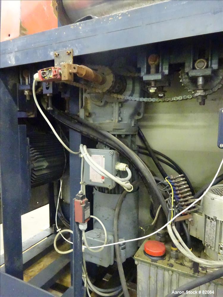 Used Farrel Technolab Polymill 150L Horizontal Two Roll Mill