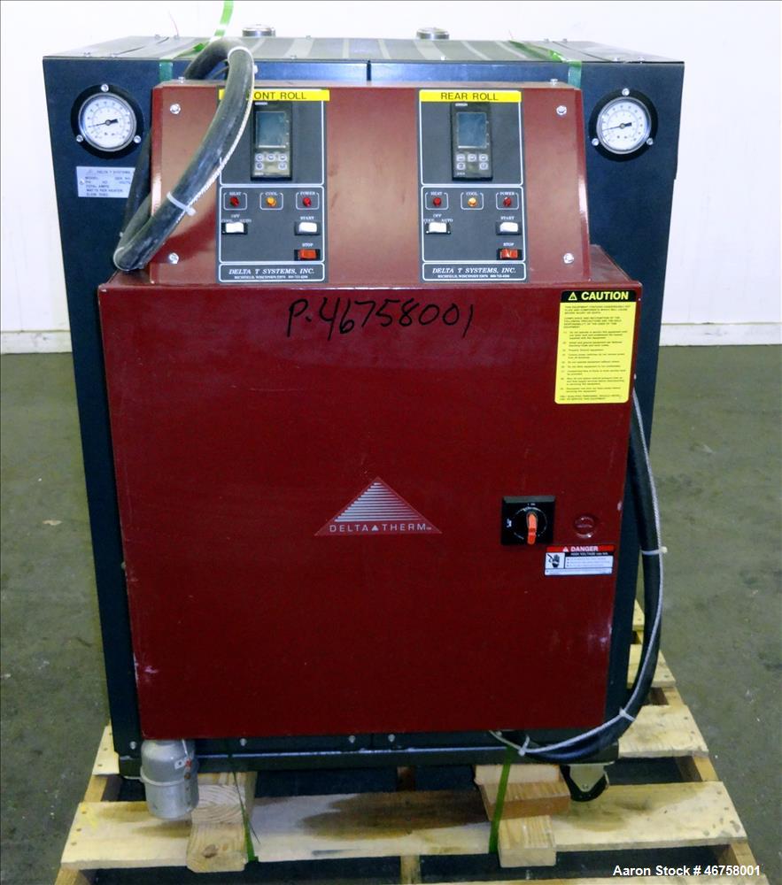 Used Farrel 2 Roll Mill and Hot Oil Heater
