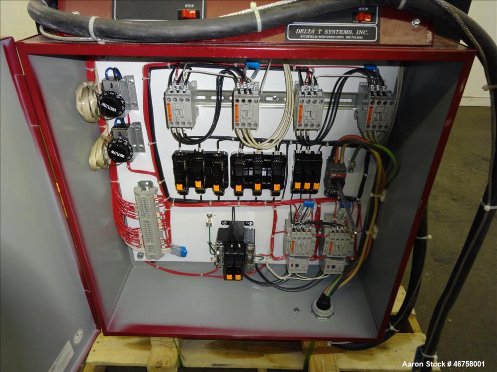 Used Farrel 2 Roll Mill and Hot Oil Heater