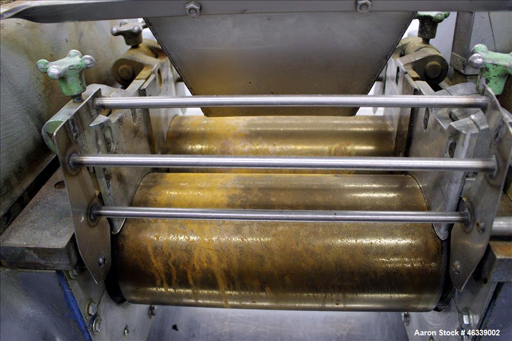 Used Farrel Model F-521-AC Horizontal Two Roll Lab Mill
