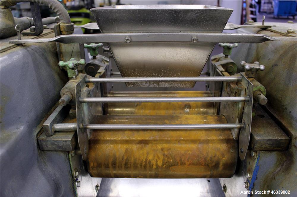 Used Farrel Model F-521-AC Horizontal Two Roll Lab Mill