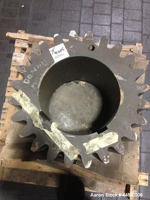 Unused- Set of connecting gears for 100" Farrel two roll mill