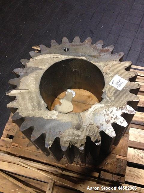 Unused- Set of connecting gears for 100" Farrel two roll mill