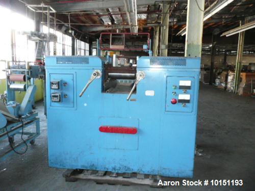 Used- Lehman Thropp Two Roll Mill