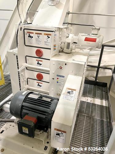 Used CPM Roskamp Champion Roll Crusher | Model FPC900-18 | 20 HP | Chilled Iron Rolls | Built 2020