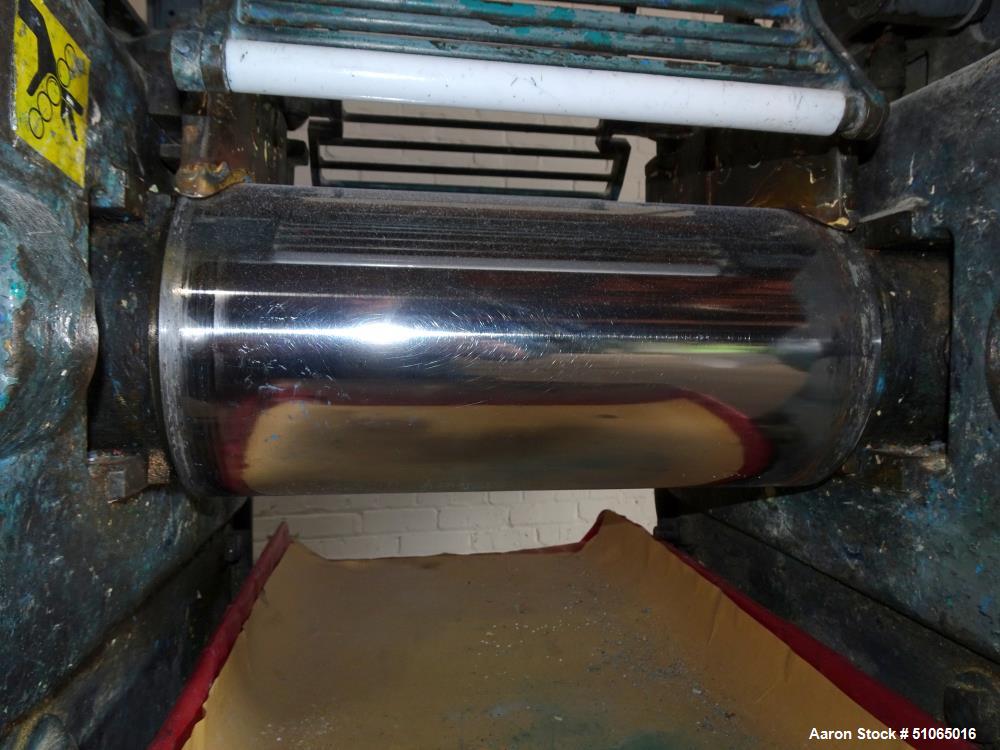Used Stewart Bolling 6" x 12" Two Roll Mill – Industrial Rubber & Plastics Processing