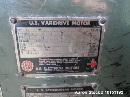 Used Thropp 2 Roll Mill