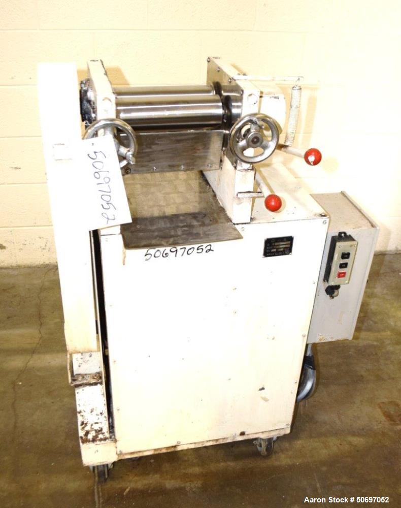 Used Yamada Kouki Laboratory Horizontal Two Roll Mill