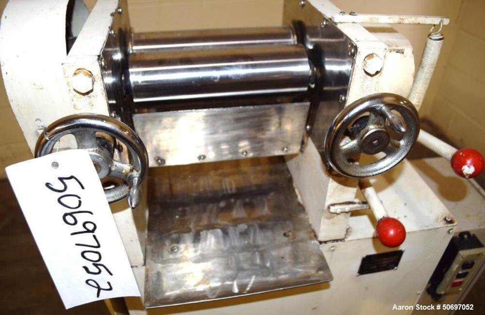 Used Yamada Kouki Laboratory Horizontal Two Roll Mill