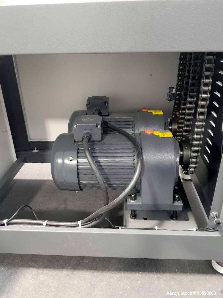Unused Dongguan Zhuosheng ZS-401CE-160-400 Two-Roll Mill – 400°C, Alloy Rollers, 2023, 1.5 kW Dual Motors