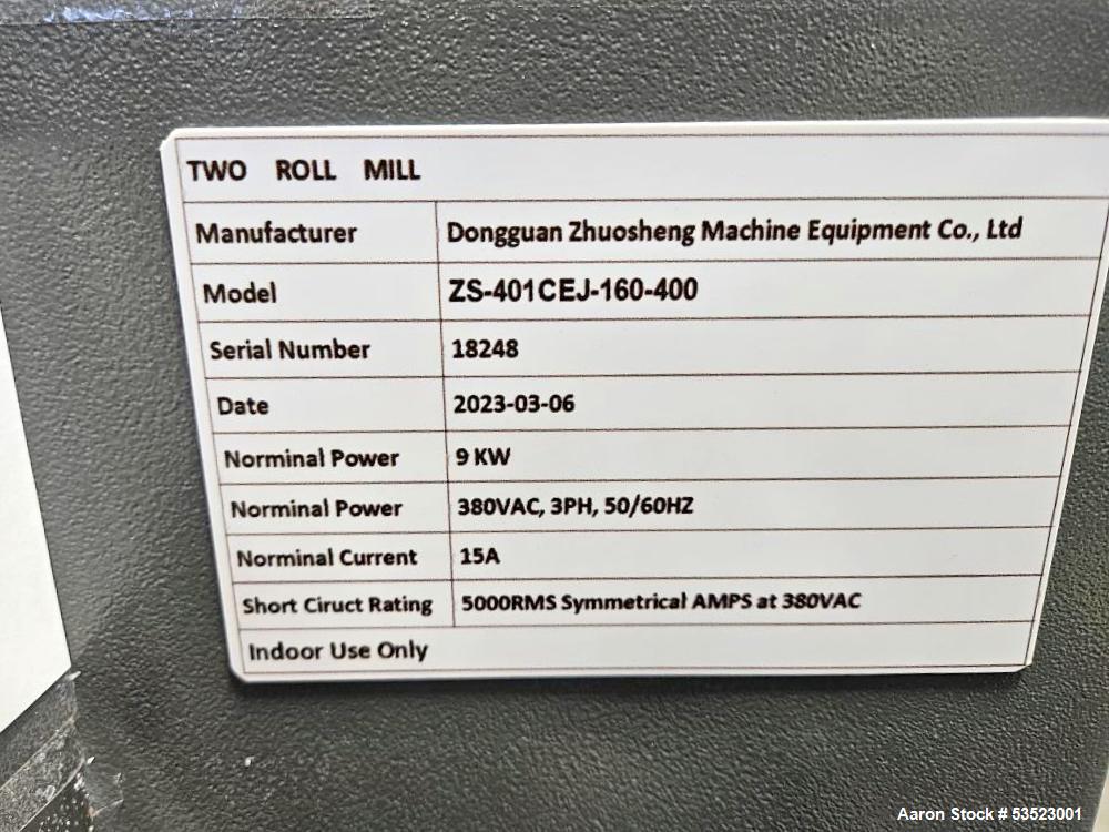 Dongguan Zhuosheng Two-Roll Mill,