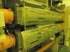 Used-Two roll vertical calender stack with Tokuden internally heated rolls, 16