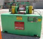 Used Bolling Horizontal Two Roll Mill